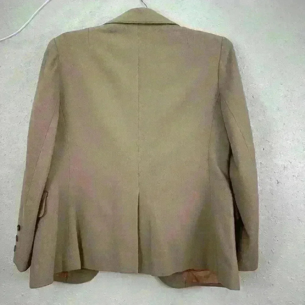 🔥Vintage Evan Picone Blazer Women's Suit Jacket 100% Pure Wool 1 Button WC1 - Picture 9 of 11